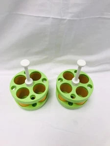 Lot of 2 Beckman Coulter Round Bucket Adapter 359486 4x50mL Round Bottom SX-4750