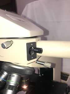 Olympus Microscope BH-2 Teaching Microscope 3 Objectives BH2 Pointer Tested