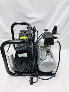 Gast Jun-Air OF302 -4B Oil-Less Air Compressor ( 120V, 12.2bar, 4-Liter Tank )