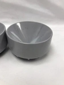 Pair of Thermo Scientific Grey Conical Bottle Adapters for TX-750 Swing Buckets
