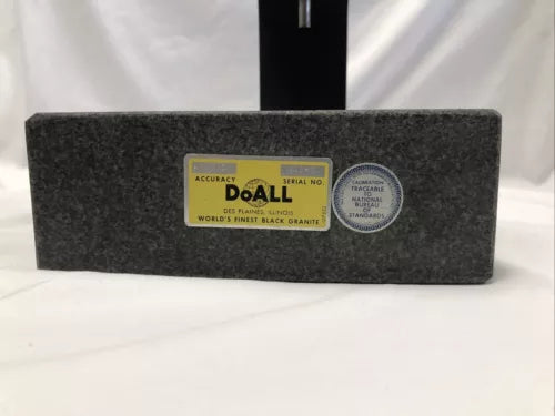 DoAll Granite W/ Mitutoyo 152-348 High Accuracy Micrometer 0-25 / 0.002mm