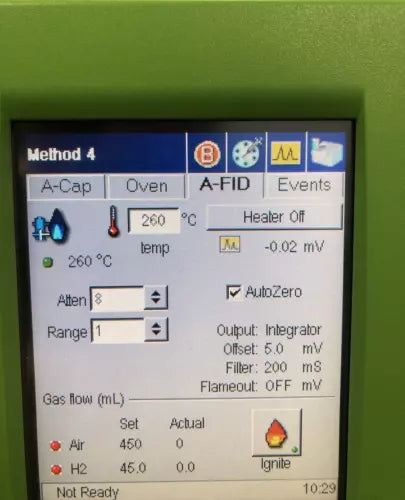 Used Perkin Elmer Clarus 500 GC-FID Very Good Condition