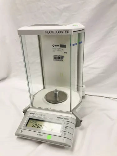 Mettler Toledo AG245 Analytical Balance Scale Tested Working Video