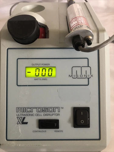 Misonix Microson XL 2000 Ultrasonic Cell Disruptor with probe