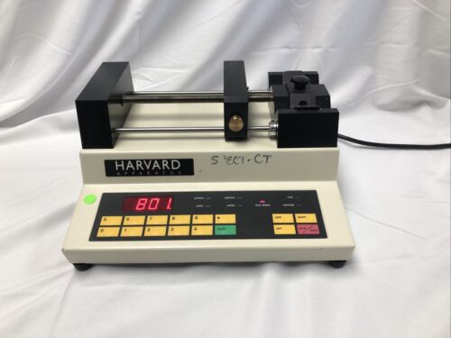 Harvard Apparatus Model 22 DUAL Syringe Pump, MODEL 55-2222 120v Tested Works