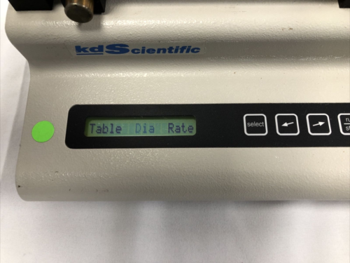 KD Scientific 100 Syringe Infusion Pump 780100 Tested Working Video