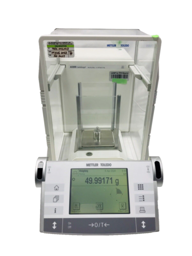 Mettler Toledo AX205DR Delta Range Analytical Balance Max 81g/220g AX205