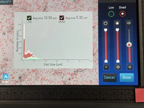 Countess II FL Automated Cell Counter TESTED with Warranty SEE VIDEO