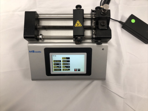 KD Scientific Legato Model 110 Syringe Infusion Pump Ref 78-8110 Tested Video
