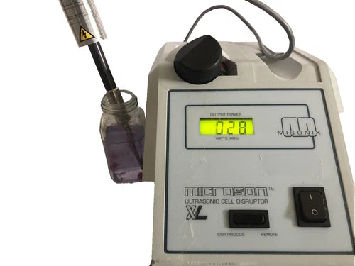 Misonix Microson XL 2000 Ultrasonic Cell Disruptor with probe
