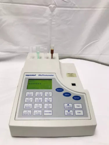 Eppendorf 6131 BioPhotometer Spectrophotom UV/Vis DNA RNA Oligo Protein Bacteria