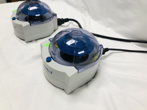 (Lot of 2)) VWR Kinetic Energy 26 Joules Galaxy Mini Centrifuge Video Warranty