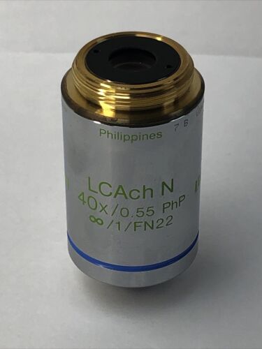 Olympus LC Ach N 40x/0.55 PhP UIS2 Phase Contrast Microscope Objective