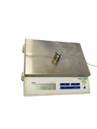 Mettler Toledo SB8001 13x5x9" Platform Balance Scale 8.1kg 0.1g Tested Video