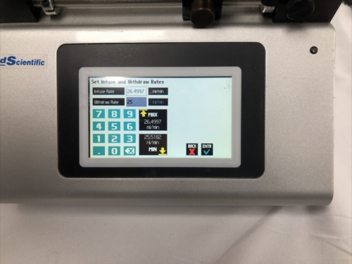 KD Scientific Legato Model 110 Syringe Infusion Pump Ref 78-8110 Tested Video