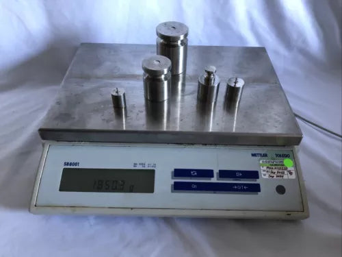 Mettler Toledo SB8001 13x5x9" Platform Balance Scale 8.1kg 0.1g Tested Video