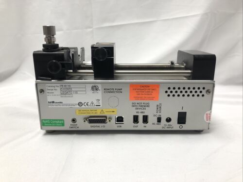 KD Scientific Legato Model 110 Syringe Infusion Pump Ref 78-8110 Tested Video