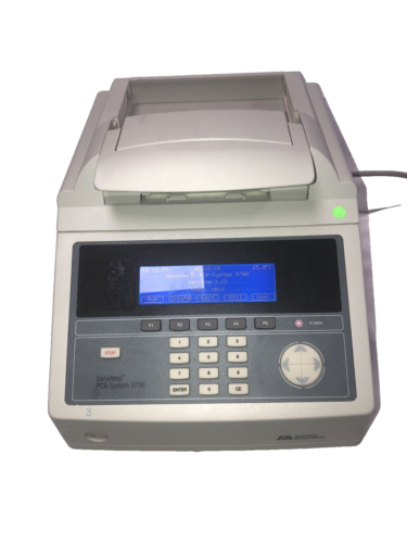 ABI Applied Biosystems GeneAmp PCR 9700  96-Well Silver Thermocycler Video