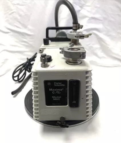 Fisher Scientific Maxima C plus M8C Rotary Vane Vacuum Pump 1/2 HP Single Phase