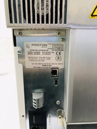 Proton G600 HP 600cc/min Laboratory Hydrogen Generator 54-0100-0011-04 For Parts
