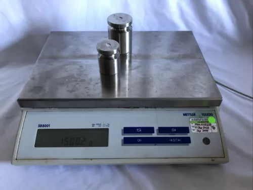 Mettler Toledo SB8001 13x5x9" Platform Balance Scale 8.1kg 0.1g Tested Video