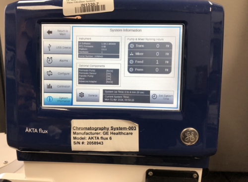 GE Akta Flux 6 Tangential Flow Filtration System