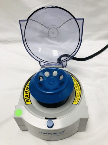 (Lot of 2)) VWR Kinetic Energy 26 Joules Galaxy Mini Centrifuge Video Warranty