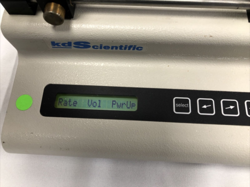 KD Scientific 100 Syringe Infusion Pump 780100 Tested Working Video