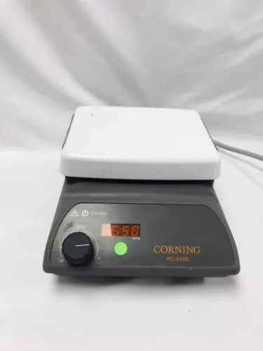 Corning PC-410D Stirrer Digital Display 5x7" Top Tested Working Video