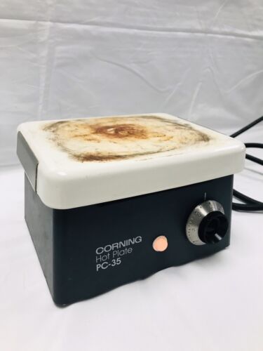 Corning PC 35 Ceramic Hot Plate Tested and Working