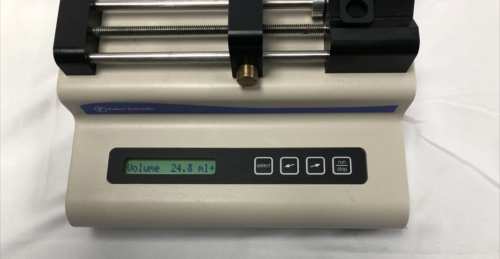 Fisher Scientific Syringe Pump Model 100 780100 Tested Working Video KDS100