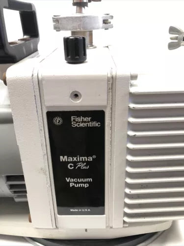 Fisher Scientific Maxima C plus M8C Rotary Vane Vacuum Pump 1/2 HP Single Phase