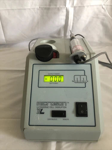 Misonix Microson XL 2000 Ultrasonic Cell Disruptor with probe