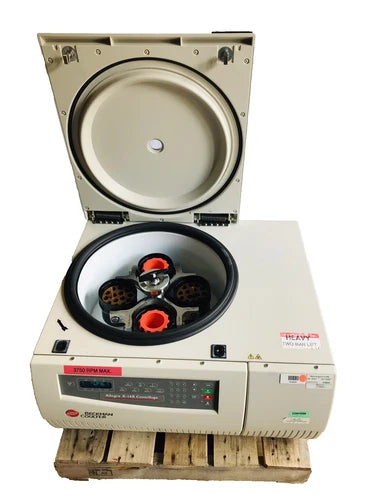 Beckman Coulter Allegra X-14R Refrigerated Centrifuge Tested W/SX4750A Rotor