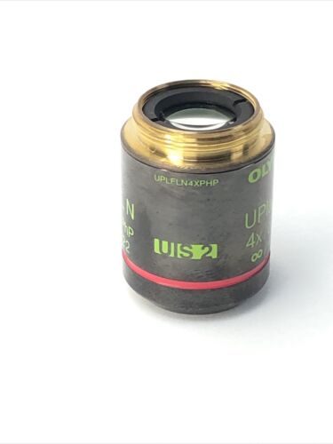 Olympus Objective UPlanFl N 4x PhP FN2 USI2 Phase Contrast Tested Working