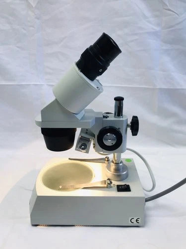 AmScope SE306-P 20x-40x Binocular Stereo Microscope with Dual Lights Tested