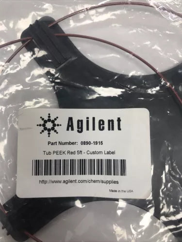 Sealed - Agilent 0890-1915 Tubing Peek 0 1/16in Or 0.0047in Id 4 11/12ft Red 5ft