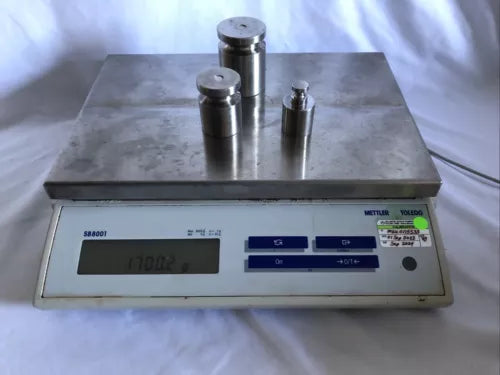 Mettler Toledo SB8001 13x5x9" Platform Balance Scale 8.1kg 0.1g Tested Video