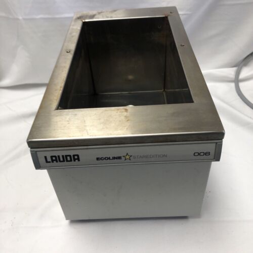 Lauda E100 Heater Controller w/ Ecoline Star Edition 006 Circulating Water Bath