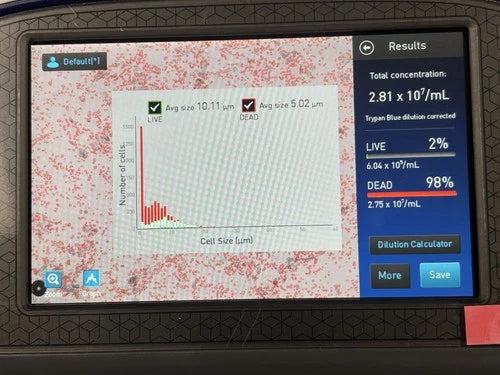 Countess II FL Automated Cell Counter TESTED with Warranty SEE VIDEO