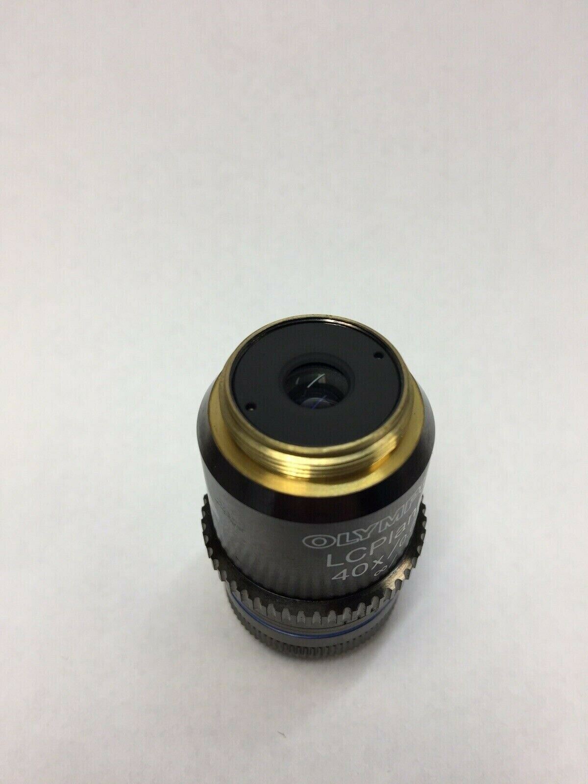 Olympus LCPlanFl 40X/0.60 ∞/ CAP-G1.2±0.5 Microscope Objective Excellent cond.
