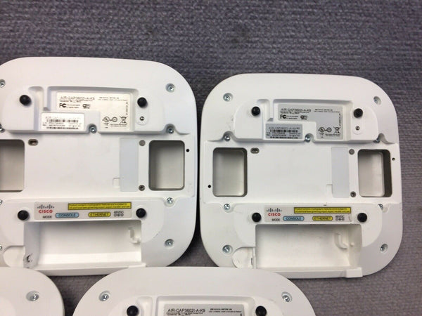 Lot of (5) Cisco Aironet Wireless Access Points AIR-CAP3602i-A-K9 free shipping