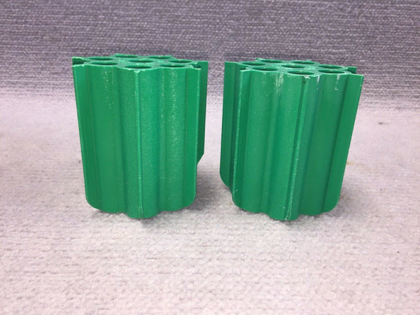 Pair of Sorvall 00447 Adapter 15mL 17x120mm Conical 8-place (Lot of 2) Warranty