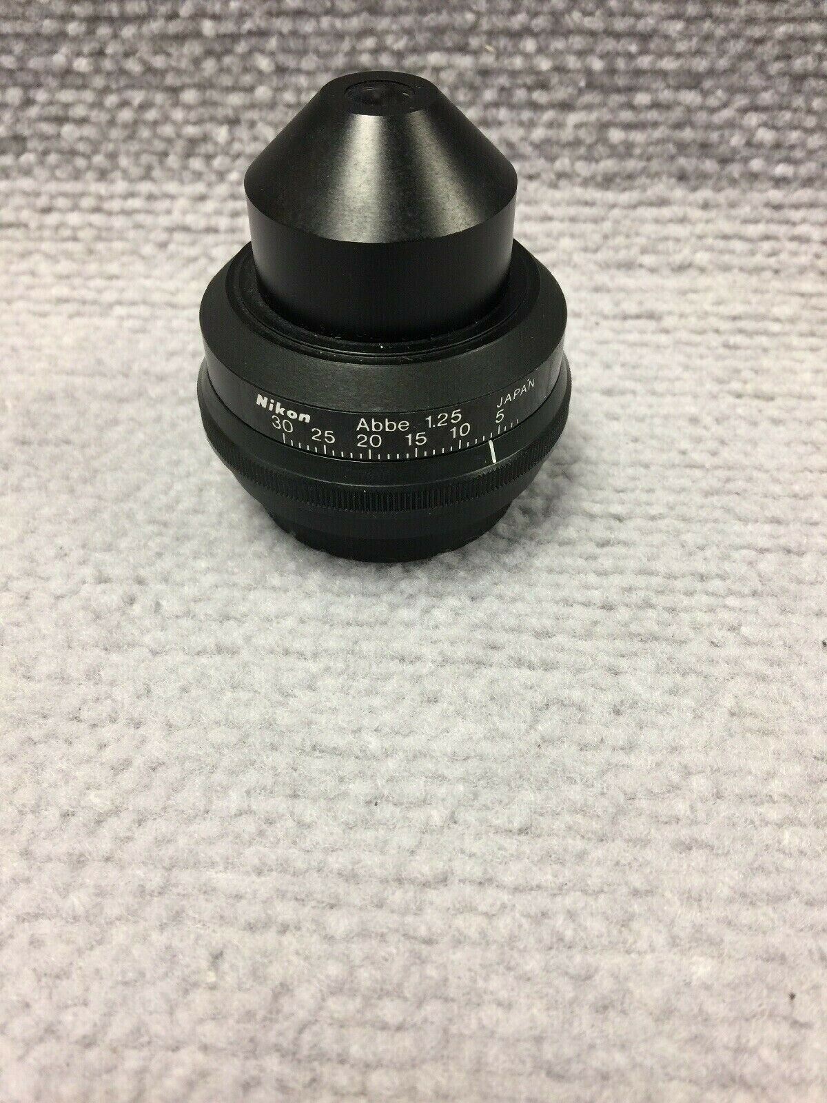 Nikon Microscope Condenser Abbe 1.25 Labophot Optiphot