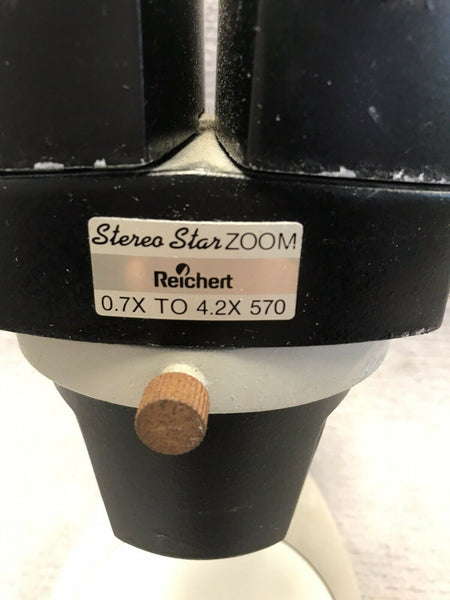 Reichert Stereo Star Zoom 0.7X to 4.2X 570 with Stand