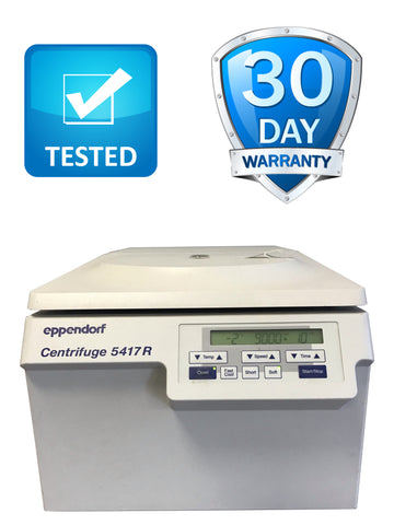 Tested Working Eppendorf 5417R Refrigerated Centrifuge w/ F45-30-11 Rotor