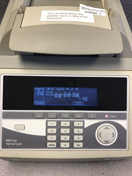 Applied Biosystems ABI 9800 Fast Thermal Cycler Thermocycler 96-Well Pcr