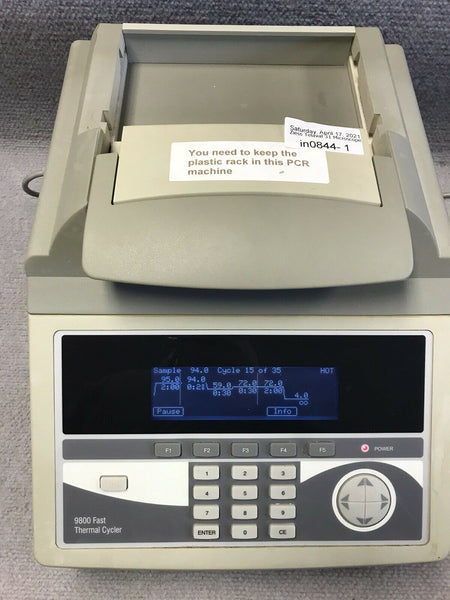 Applied Biosystems ABI 9800 Fast Thermal Cycler Thermocycler 96-Well Pcr