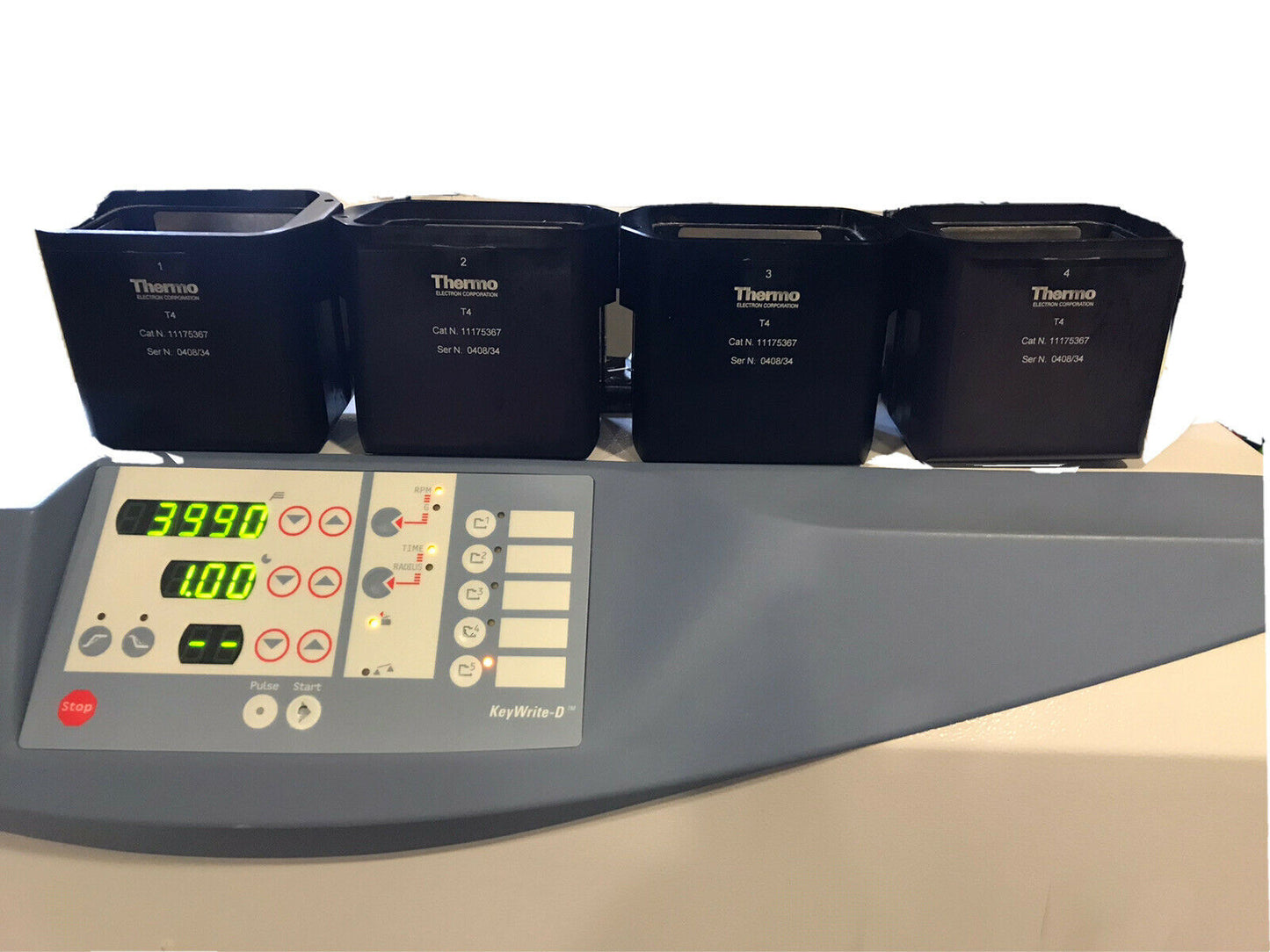 Thermo Scientific Jouan C4i Digital Keypad Centrifuge with Rotor & 4 Buckets C 4i