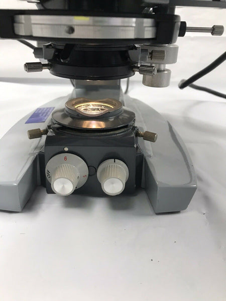 AO Spencer American optical 1036A Dual microscope with objective lens Project